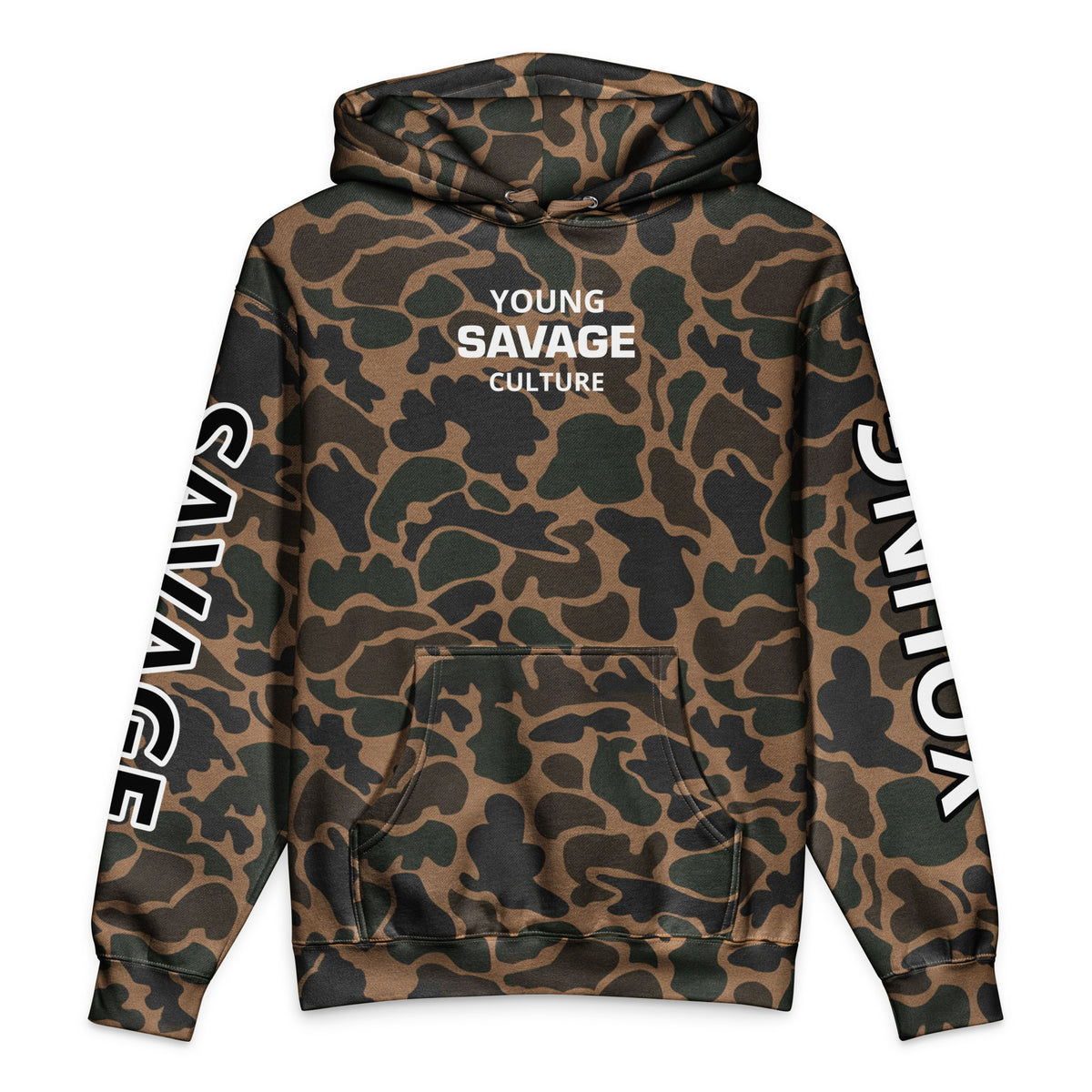 heavyweight camo hoodie